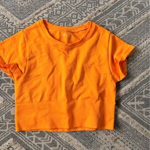 Bright Orange training top